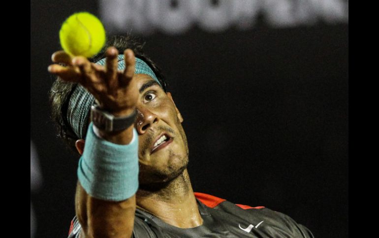 Nadal al derrotar al portugués, Joao Sousa, avanza a semifinales. EFE /