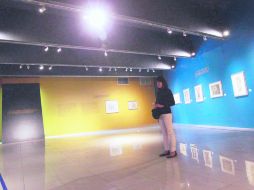 Espacio. Aspecto de uno de los salones del Museo Raúl Anguiano, una de las sedes del Encuentro  /