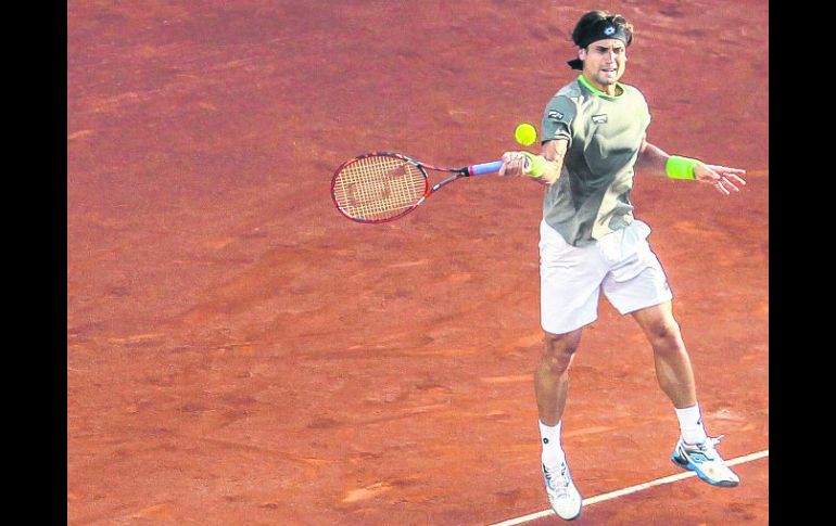 David Ferrer buscará refrendar sus títulos de 2010, 2011 y 2012. ESPECIAL /