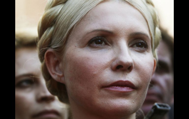 Yulia Timoshenko recobra hoy su libertad. EFE /