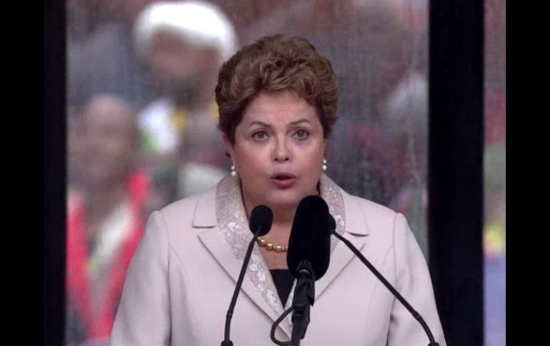 La jefa de Estado de Brasil, Dilma Rousseff, será reelegida el 5 de octubre en la primera vuelta de los comicios presidenciales. ARCHIVO /