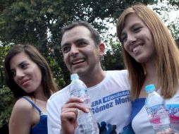 El senador Ernesto Cordero durante la XVI Carrera ''Manuel Gómez Morín'', organizada por el Partido Acción Nacional (PAN). SUN /