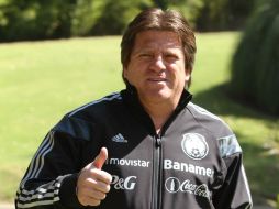 Miguel Herrera dice que no va a llamar a alguien más en esta concentración, hasta el próximo miércoles. ARCHIVO /