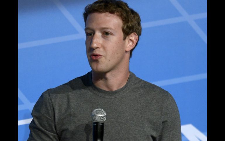 Mark Zuckerberg durante una conferencia en el Mobile World Congress. AP /