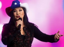 Ana Gabriel abrió la tercera jornada del certamen musical chileno. EFE /