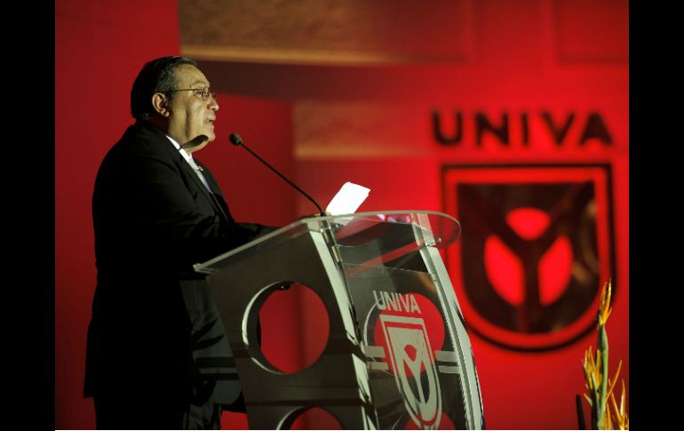 El rector, Francisco Ramírez, aseguró que la UNIVA cuenta con una matrícula superior a 15 mil estudiantes. ARCHIVO /