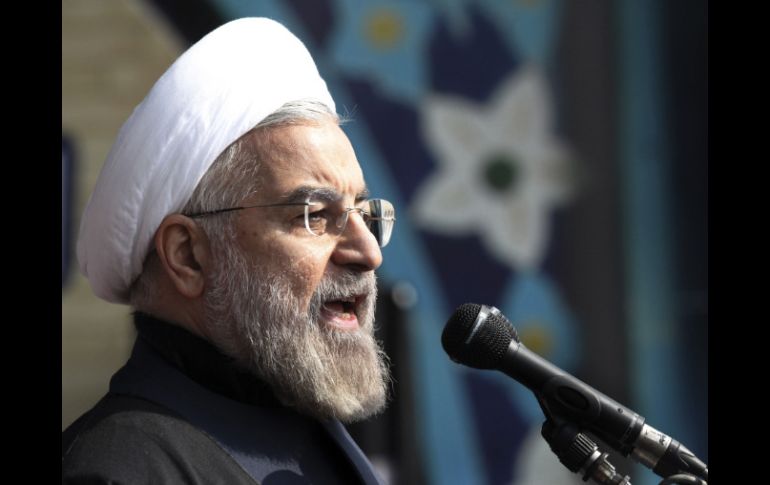 ''Hemos firmado estos tratados para mostrar al mundo que no estamos tras este tipo de armas'', expresa el mandatario Rouhani. ARCHIVO /