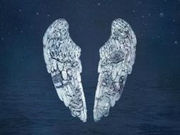 Coldplay coloca en la web la imagen de la cubierta del nuevo disco, un par de alas de ángel. ESPECIAL /