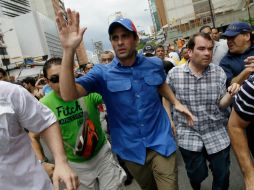 Capriles considera que el gobierno no muestra una voluntad clara de fomentar la paz. ARCHIVO /