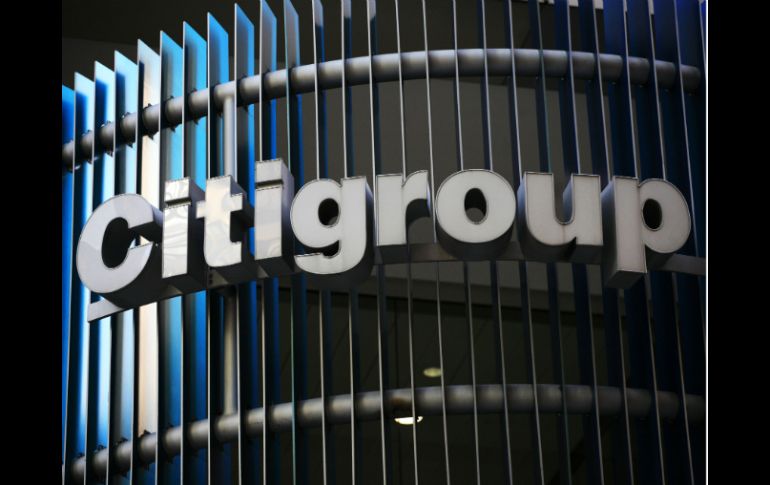 Citigroup da la información por medio de un comunicado. ESPECIAL /