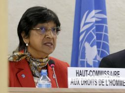 Navi Pillay pide que se desarrollen formas de recolección de datos con el fin de conocer la situación de los migrantes. ARCHIVO /