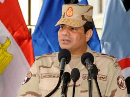 Al Sisi ganó el apoyo popular en Egipto desde que anunció la destitución del islamista Mohamed Morsi. EFE /