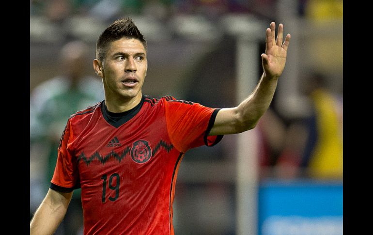 'Se hizo para mi parecer un buen partido, solamente nos faltó meter el gol', comentó el jugador Oribe Peralta. MEXSPORT /