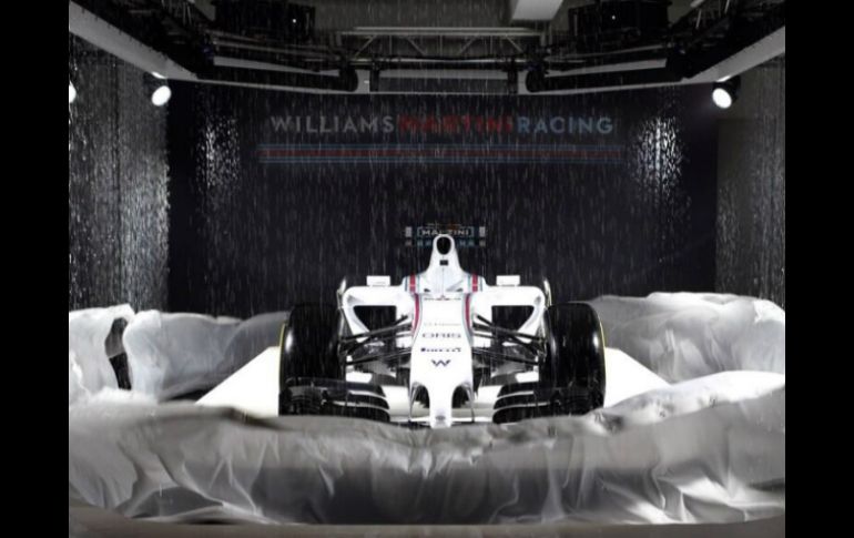 Este es el nuevo vehículo que promete regresarlos a los primeros planos. Twitter: @WilliamsRacing. ESPECIAL /