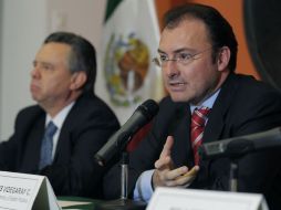 'La labor de la autoridad mexicana es asegurar el nivel de capitalización del banco', afirma Videgaray. ARCHIVO /