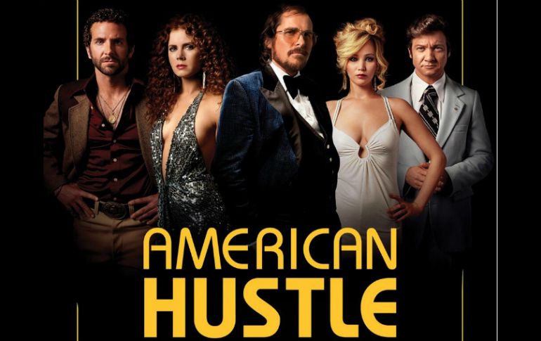 A pesar de estar nominada a diez premios Oscar, 'Escándalo Americano' no se llevó ninguno. Imagen tomada de @AmericanHustle. ESPECIAL /