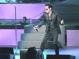 En su pasado concierto, en el Auditorio Nacional, Marc Anthony congregó a más de 10 mil fans.  /