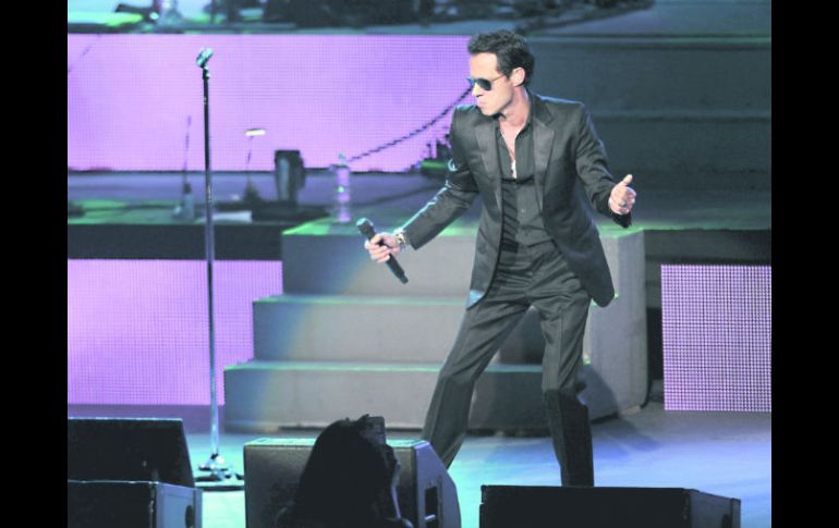 En su pasado concierto, en el Auditorio Nacional, Marc Anthony congregó a más de 10 mil fans.  /