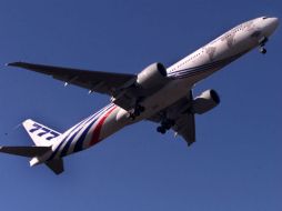 El avión perdido es un Boeing 777-200. ARCHIVO /