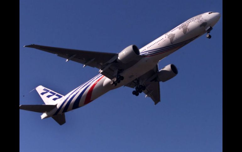 El avión perdido es un Boeing 777-200. ARCHIVO /