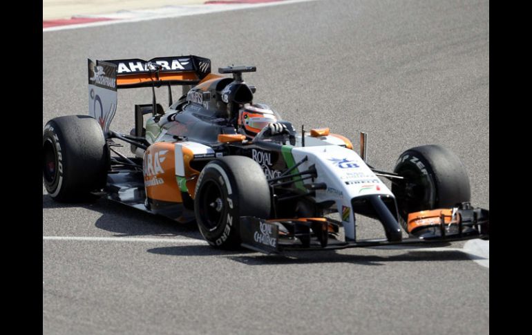 El Force India ha dado muestra de que dará la pelea en el 2014. AP /