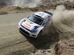 Sebastien Ogier de Volkswagen lidera el campeonato con 63 puntos. EFE /