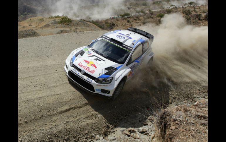 Sebastien Ogier de Volkswagen lidera el campeonato con 63 puntos. EFE /