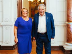 A la ceremonia de investidura asistirán gobernantes de una veintena de países, entre ellos, José Mujica de Uruguay (der). NTX /