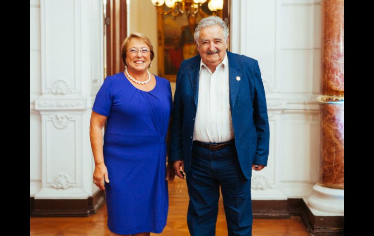 A la ceremonia de investidura asistirán gobernantes de una veintena de países, entre ellos, José Mujica de Uruguay (der). NTX /