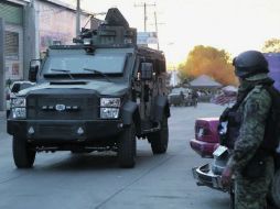 Las Fuerzas Armadas mantienen un operativo en la Tierra Caliente michoacana tras el abatimiento de Nazario Moreno. AFP /