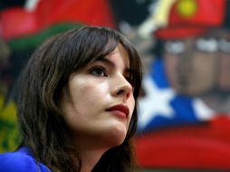 Camila Vallejo llama al nuevo gobierno a cumplir el mandato del pueblo. EFE /