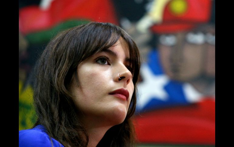 Camila Vallejo llama al nuevo gobierno a cumplir el mandato del pueblo. EFE /