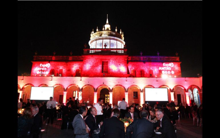 El Instituto Cultural Cabañas fue el marco de la Cena de Presidentes de la Expo ANTAD 2014.  /