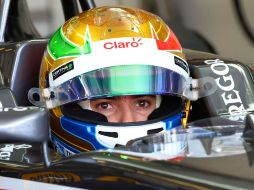 Esteban Gutiérrez, del equipo Sauber, giro 33 veces en las dos sesiones de entrenamientos en Australia. AFP /