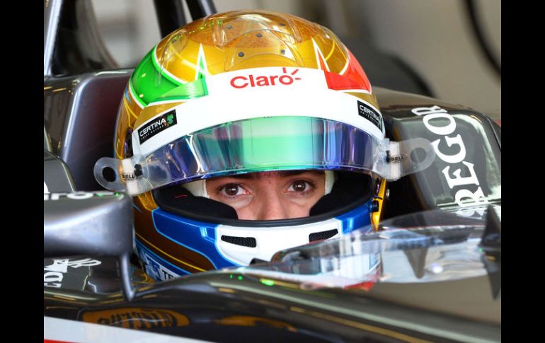 Esteban Gutiérrez, del equipo Sauber, giro 33 veces en las dos sesiones de entrenamientos en Australia. AFP /