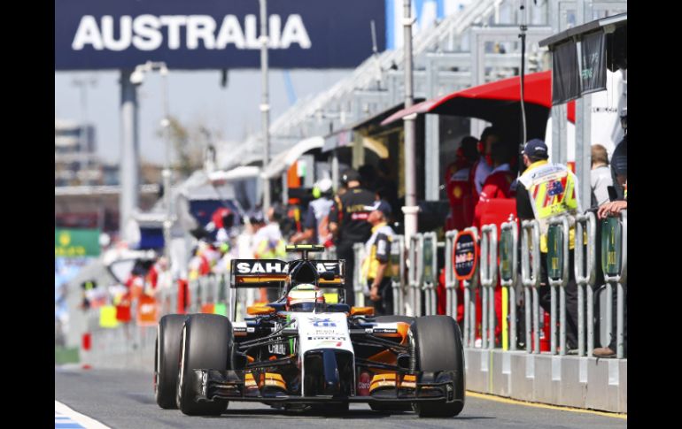 'Lo importante ahora es tener un coche que no falle', recalcó el piloto de Force India. EFE /