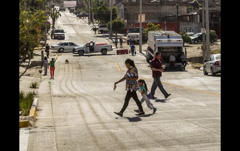 La obra de la calle Hacienda La Calera fue inaugurada por el alcalde tapatío.  /