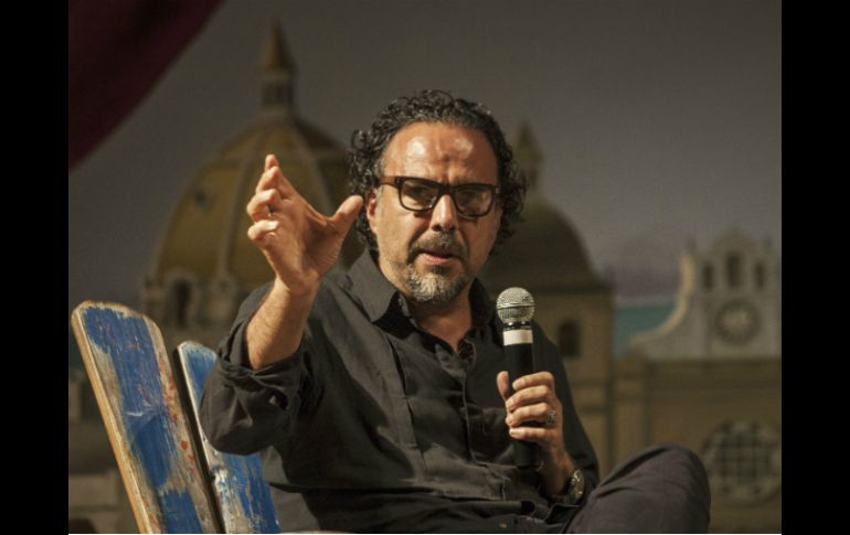 Iñárritu asistió en el caribe colombiano a un homenaje en la 54º edición del Festival Internacional de Cine de Cartagena de Indias. AFP /