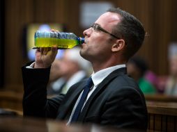 El testigo indicó que Pistorius conocía bien las leyes relativas a las  armas de fuego. AFP /