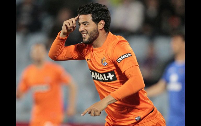 Carlos Vela asegura que el Mundial no está en sus planes. ARCHIVO /