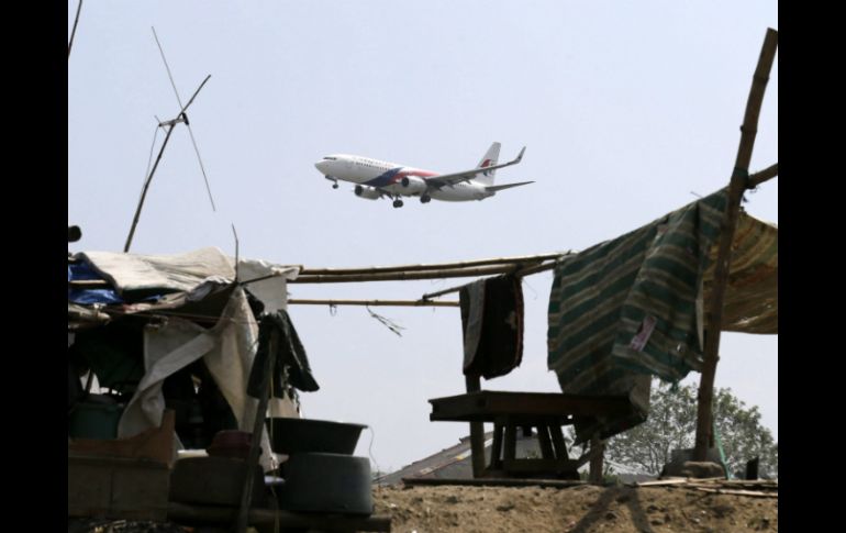 El Boeing 777, con 239 personas a bordo, desapareció la madrugada del pasado 8 de marzo. EFE /