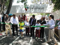 El gobernador, Aristóteles Sandoval y el alcalde Alfredo Barba asistieron a la inauguración de la unidad. ESPECIAL /