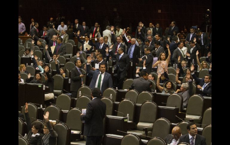 El Pleno en San Lázaro turna el dictamen a la Cámara Alta para su discusión. NTX /