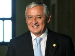 Otto Pérez Molina asegura que la relación con Taiwán se han fortalecido. ARCHIVO /