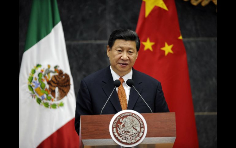 El presidente de China, Xi Jinping, se encuentra en mal estado desde que el avión desapareció, pues iban en el, 153 ciudadanos chinos. ARCHIVO /