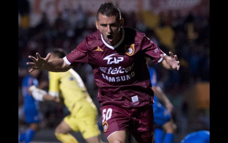 Ezequiel Cuevas anotó el segundo gol, que definiría el marcador a favor de los zapopanos. MEXSPORT /