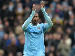 El marfileño Yaya Touré, la figura del encuentro. AFP /