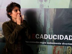 Kenya Márquez y su filme ''Fecha de Caducidad'' fueron beneficiados por el Imcine el año pasado. ARCHIVO /