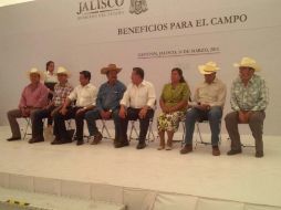 Arturo Zamora, habla de la necesidad de agua limpia para el campo y saca a flote las quejas que le han hecho los agricultores. ESPECIAL /