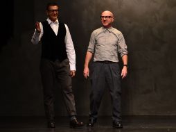 Domenico Dolce y Stefano Gabbana han sido condenados en un juicio de primer grado. ARCHIVO /